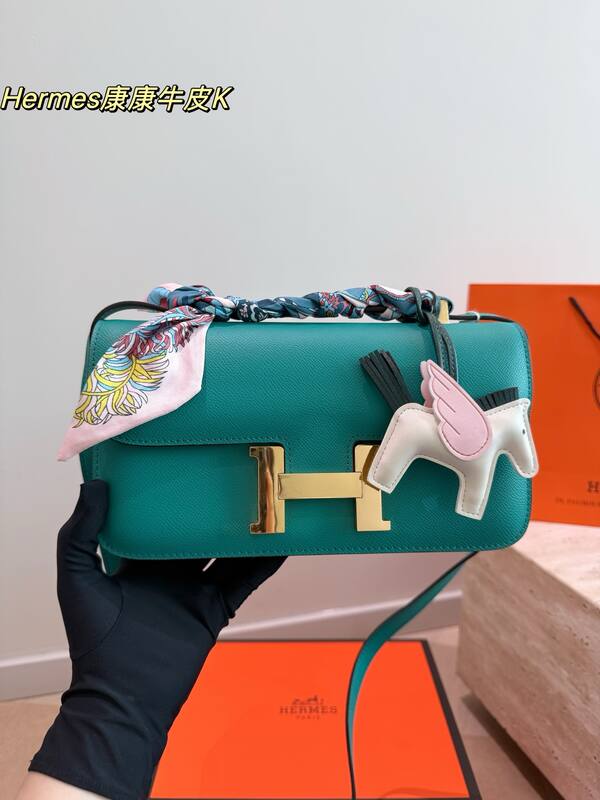 Hermes Constance Etoupe Green shoulder — 1:1 Replica