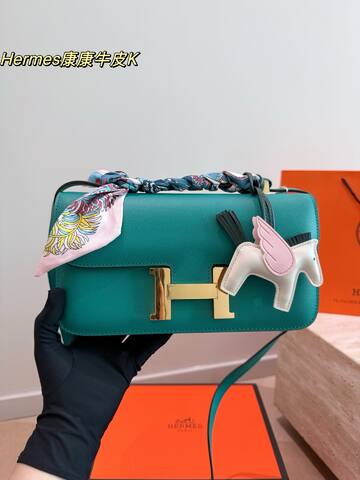 Hermes Constance Etoupe Green shoulder 1 1 Replica