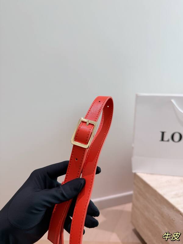 Loewe Red 25x18x10cm shoulder bag — AAA Quality Replica