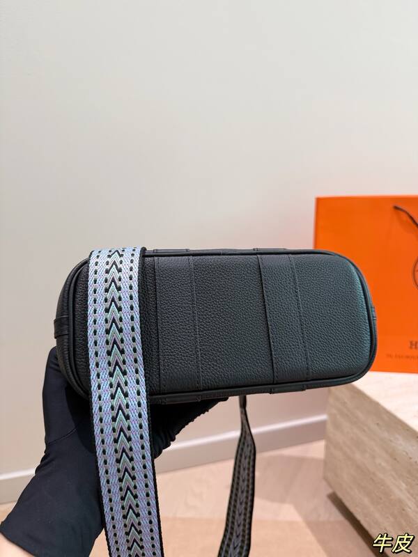 Hermes Garden Party Black leather tote — 1:1 Replica