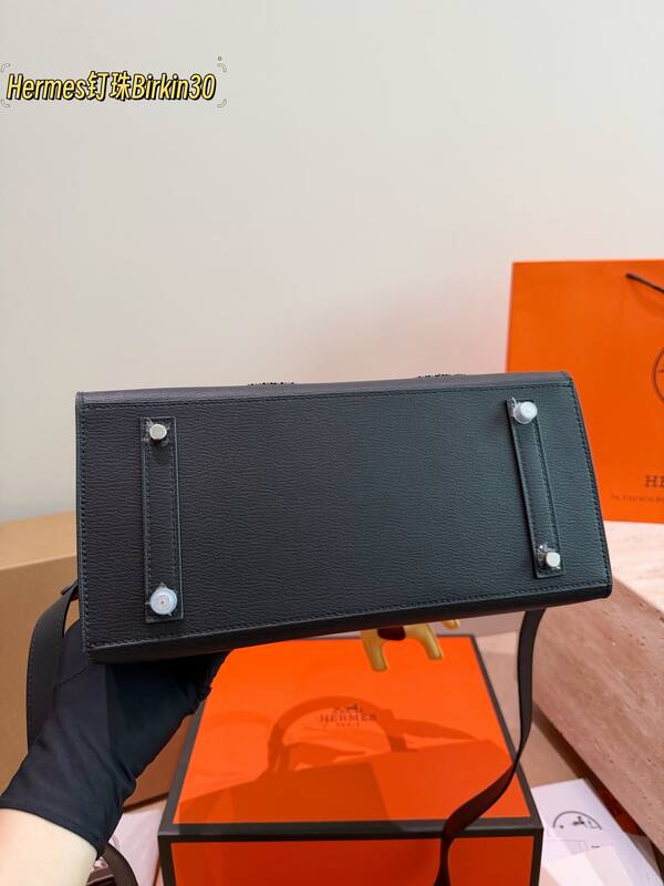 Hermes Birkin 30 Black shoulder — 1:1 Replica