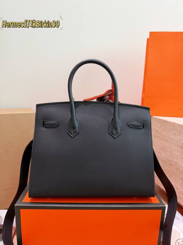 Hermes Birkin 30 Black shoulder — 1:1 Replica