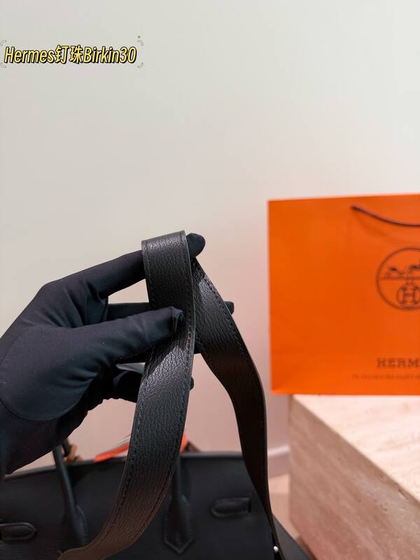 Hermes Birkin 30 Black shoulder — 1:1 Replica