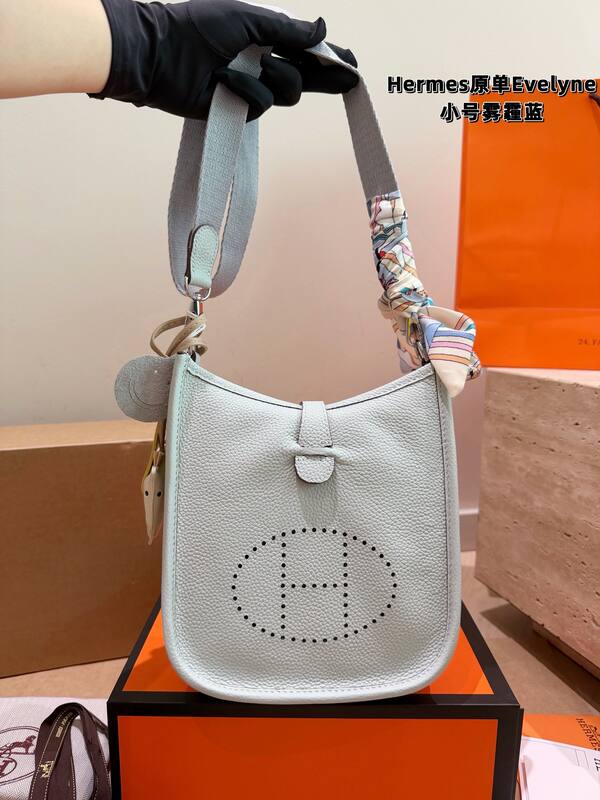 Hermes Evelyne Yellow small crossbody — 1:1 Replica