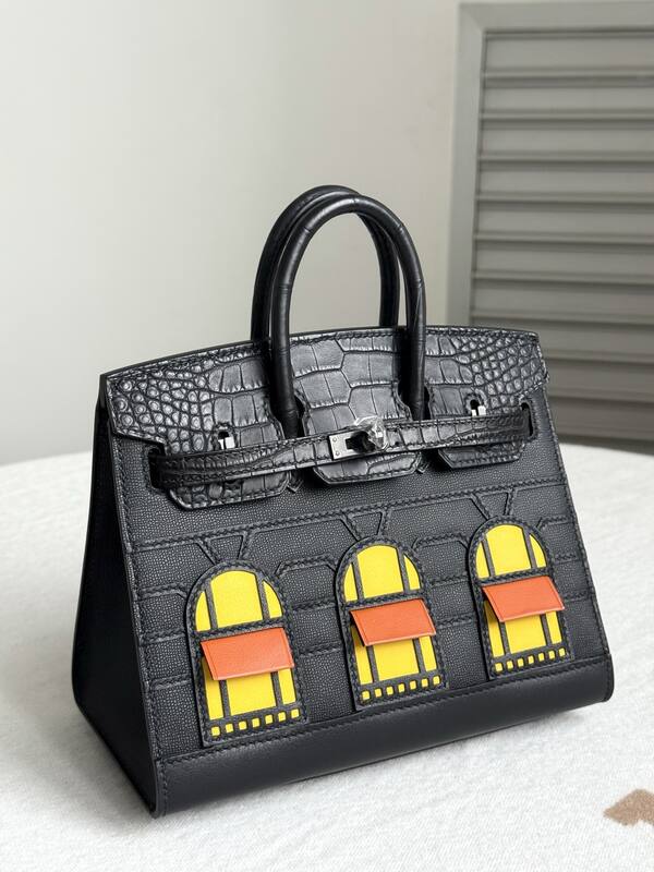 Hermes Birkin 20 Black 20 handbag — AAA Quality Replica