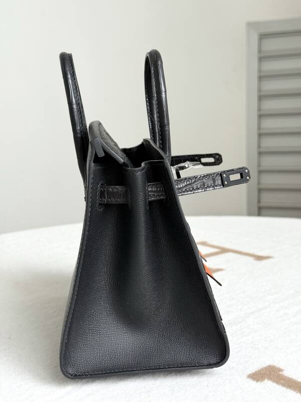 Hermes Birkin 20 Black 20 handbag — AAA Quality Replica