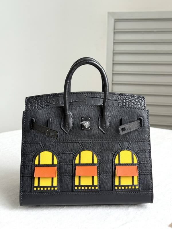 Hermes Birkin 20 Black 20 handbag — AAA Quality Replica
