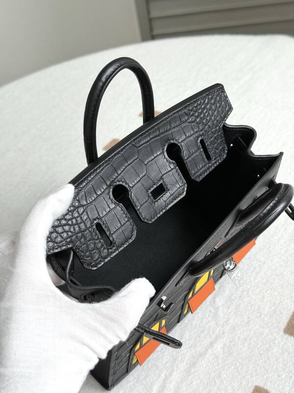 Hermes Birkin 20 Black 20 handbag — AAA Quality Replica