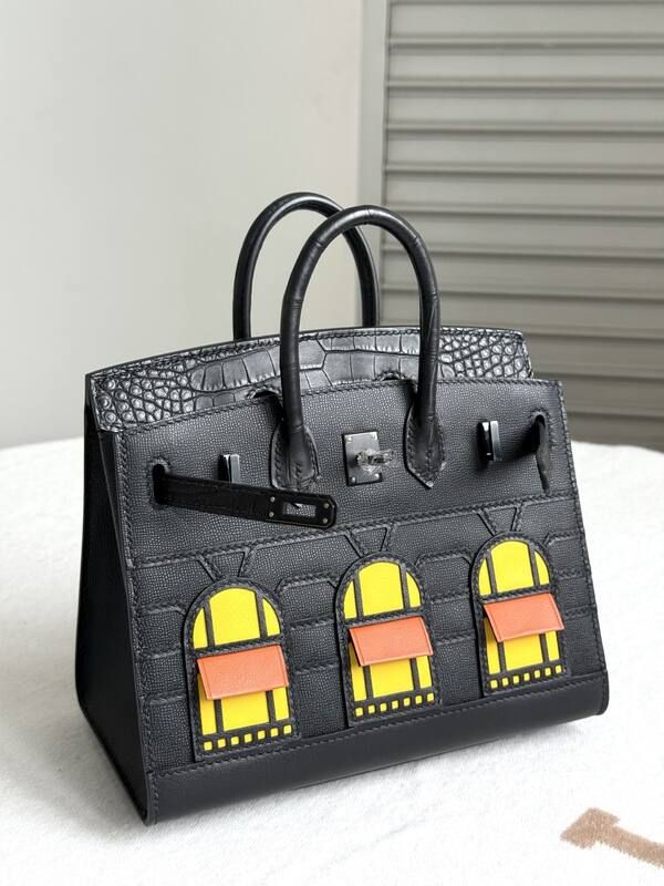 Hermes Birkin 20 Black 20 handbag — AAA Quality Replica