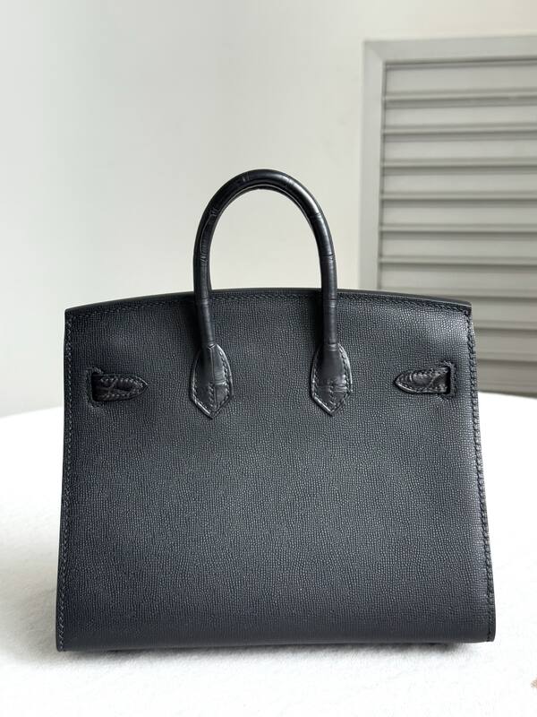 Hermes Birkin 20 Black 20 handbag — AAA Quality Replica