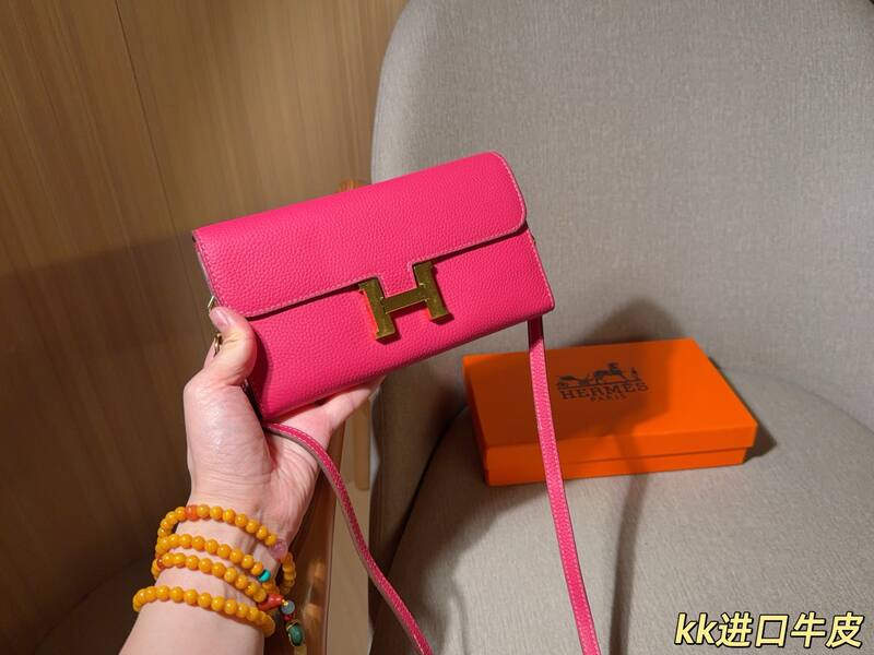 Hermes Constance To Go Pink crossbody — 1:1 Replica