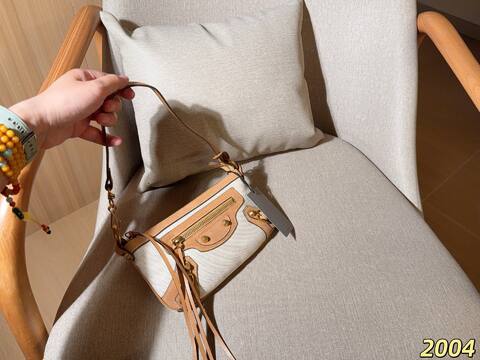 Balenciaga City Beige 38x28x15cm shoulder bag Top Quality Replica