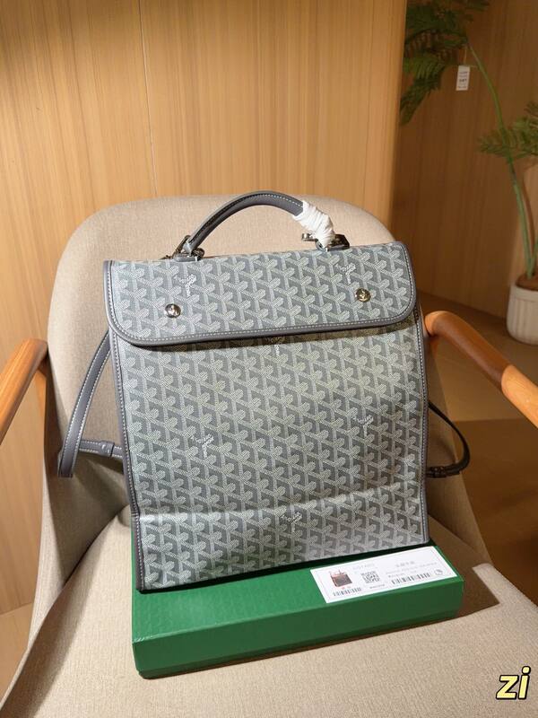 Goyard Saint Leger Black 34x37x15cm backpack — 1:1 Replica