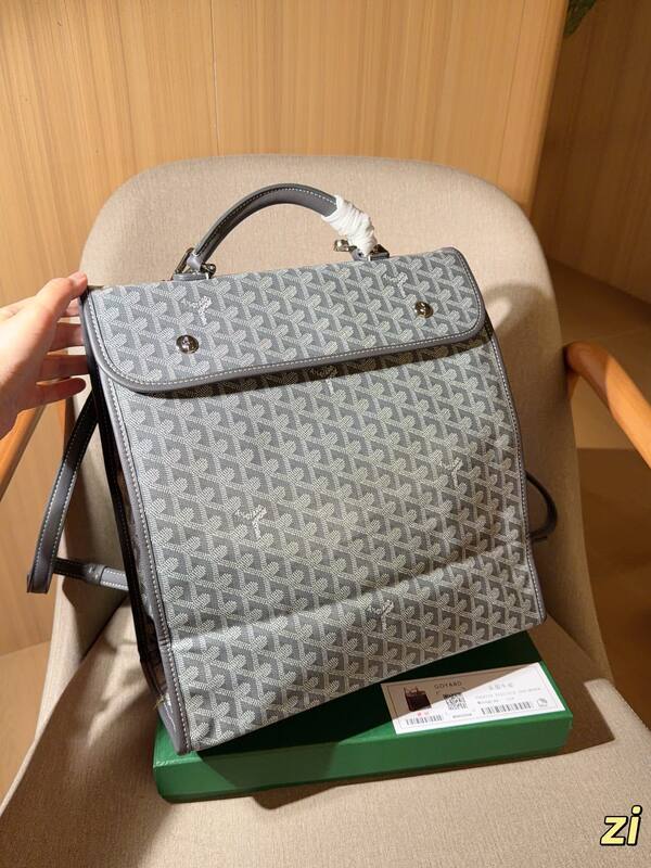 Goyard Saint Leger Black 34x37x15cm backpack — 1:1 Replica