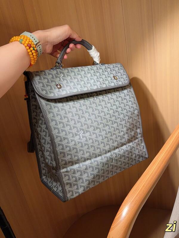 Goyard Saint Leger Black 34x37x15cm backpack — 1:1 Replica