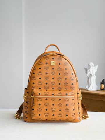 MCM Stark Visetos 30x38x15cm shoulder bag Top Quality Replica