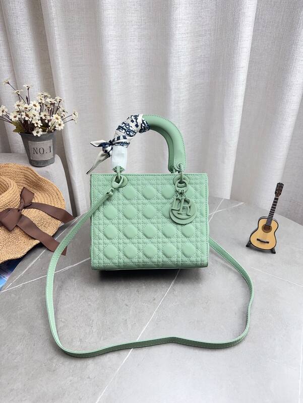 Dior Lady Light Blue crossbody — AAA Quality Replica
