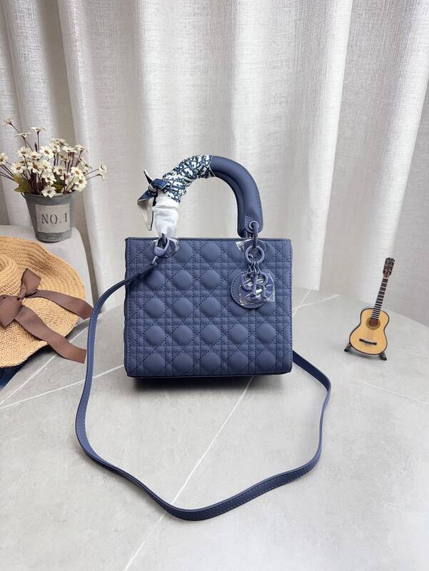 Dior Lady Light Blue crossbody — AAA Quality Replica