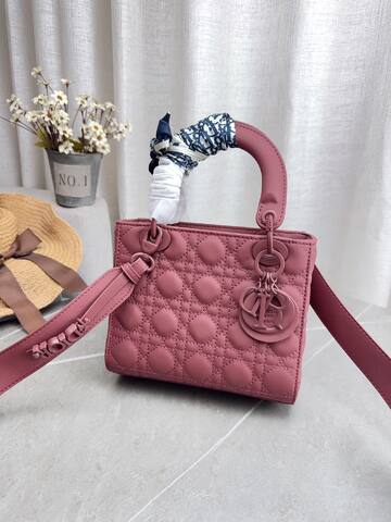 Dior Lady Pink crossbody Top Quality Replica