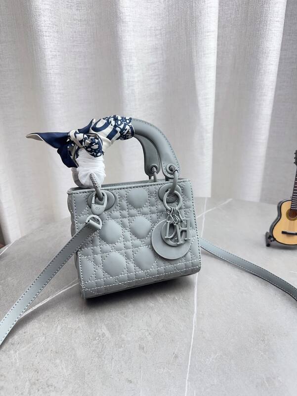 Dior Lady Light Blue shoulder — Top Quality Replica
