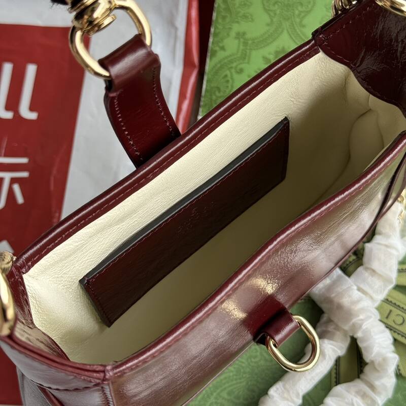Gucci Jackie 1961 Bordeaux shoulder — 1:1 Replica