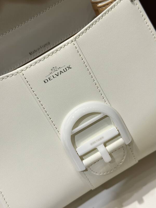 Delvaux Brillant Snow White mini top handle — Top Quality Replica