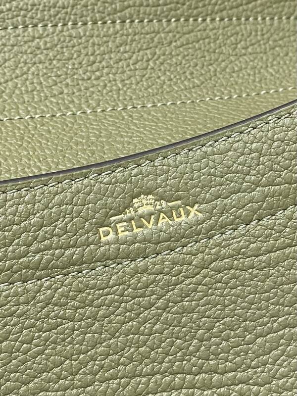 Delvaux Tempete Khaki Green crossbody — 1:1 Replica