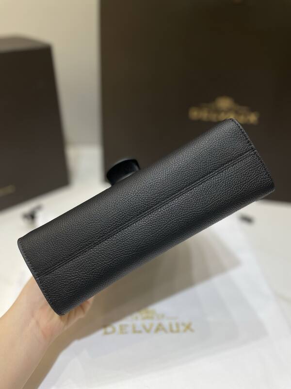 Delvaux Tempo Black shoulder — Top Quality Replica