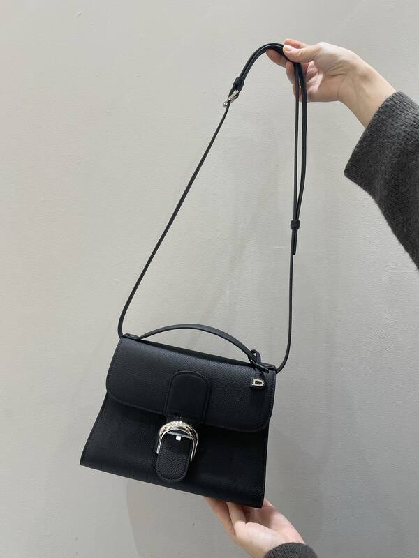 Delvaux Tempo Black shoulder — Top Quality Replica