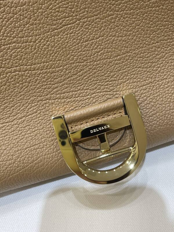 Delvaux Tempete Tan crossbody — 1:1 Replica