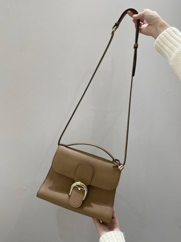 Delvaux Tempete Tan crossbody — 1:1 Replica