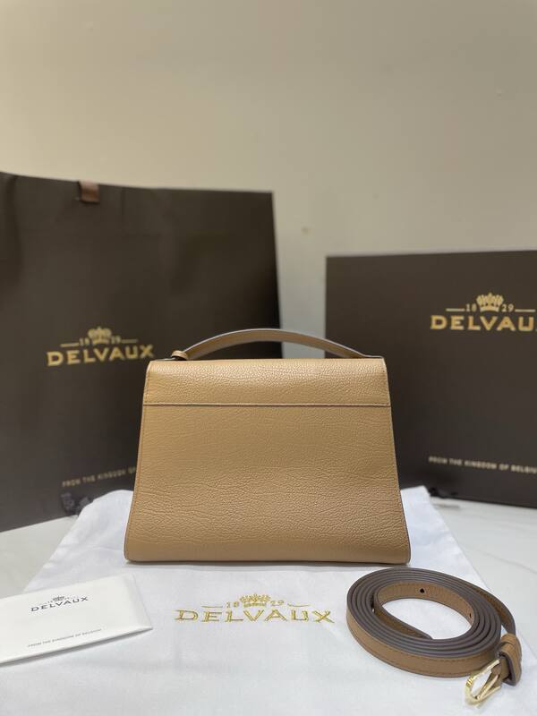 Delvaux Tempete Tan crossbody — 1:1 Replica