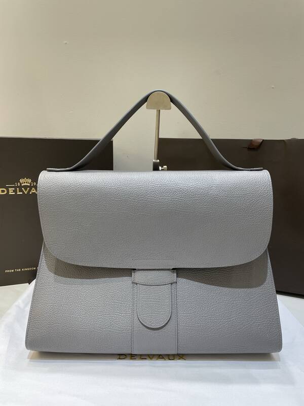 Delvaux Temp te Grey shoulder — AAA Quality Replica