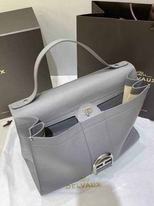 Delvaux Temp te Grey shoulder — AAA Quality Replica