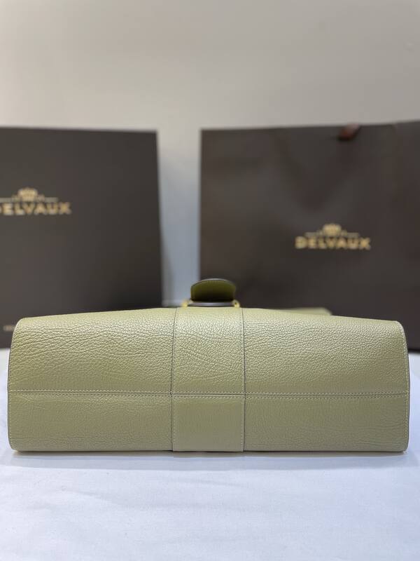 Delvaux Temp te Sage Green shoulder — Premium Replica