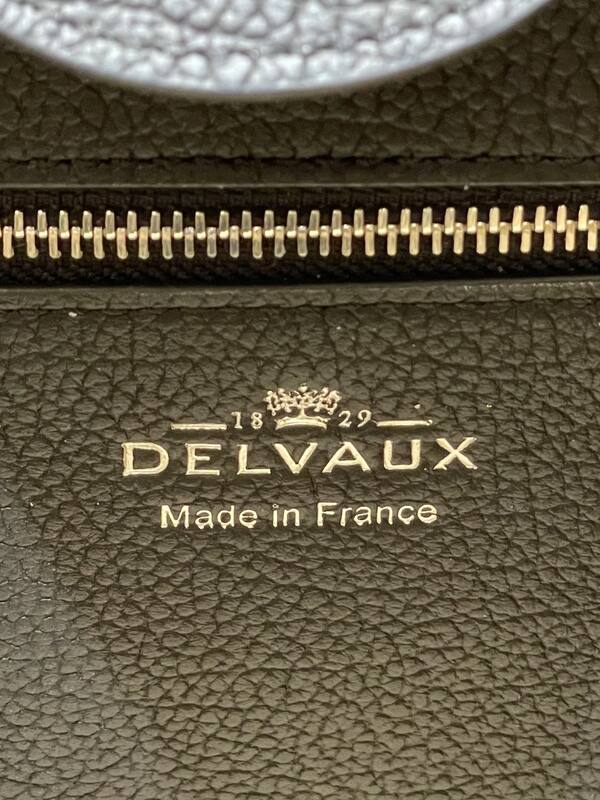 Delvaux Temp te Black grained leather shoulder — Top Quality Replica
