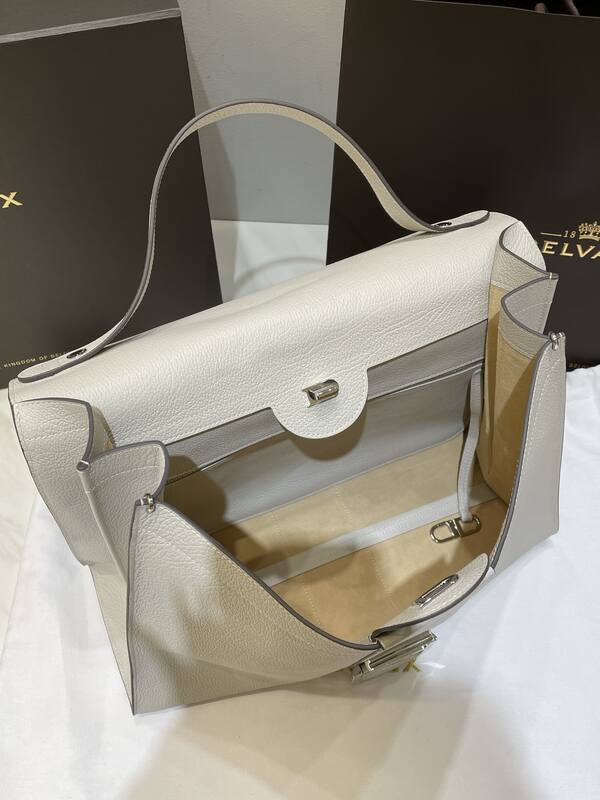 Delvaux Tempo Off-white shoulder — 1:1 Replica