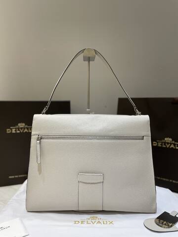 Delvaux Tempo Off-white shoulder 1 1 Replica