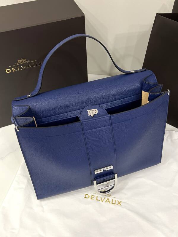Delvaux Temp te Blue shoulder — AAA Quality Replica