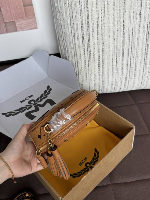 MCM Visetos 25x18x10cm shoulder bag — AAA Quality Replica