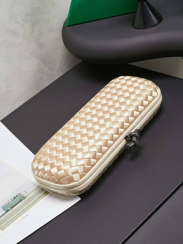 Bottega Veneta Gold shoulder bag — Premium Replica