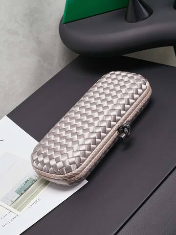 Bottega Veneta Silver shoulder bag Premium Replica
