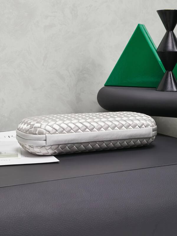 Bottega Veneta Silver shoulder bag — Premium Replica