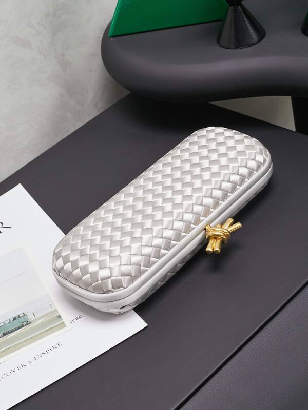 Bottega Veneta Silver shoulder bag — Premium Replica