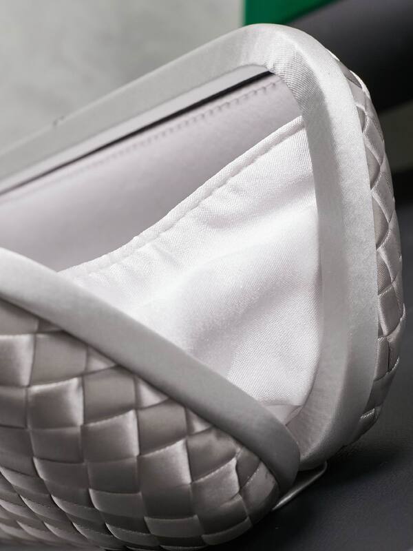 Bottega Veneta Silver shoulder bag — Premium Replica