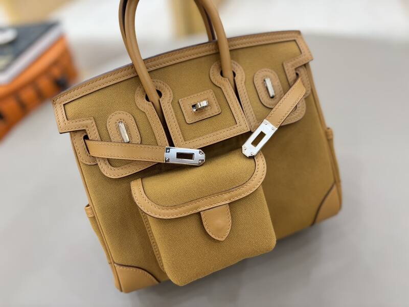 Hermes Cargo 25 Tan everyday — AAA Quality Replica