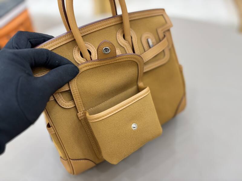 Hermes Cargo 25 Tan everyday — AAA Quality Replica