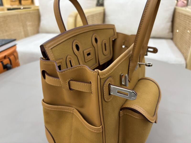 Hermes Cargo 25 Tan everyday — AAA Quality Replica