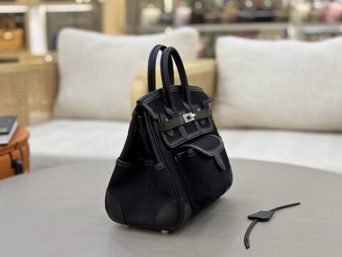 Hermes Cargo 25 Black 25cm everyday AAA Quality Replica