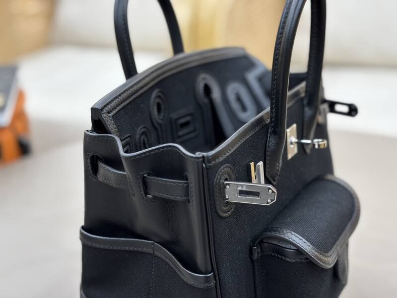Hermes Cargo 25 Black everyday — AAA Quality Replica